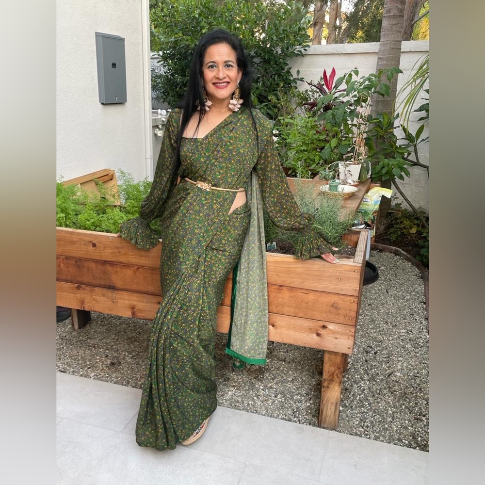 A beautiful saree and blouse by Masaba